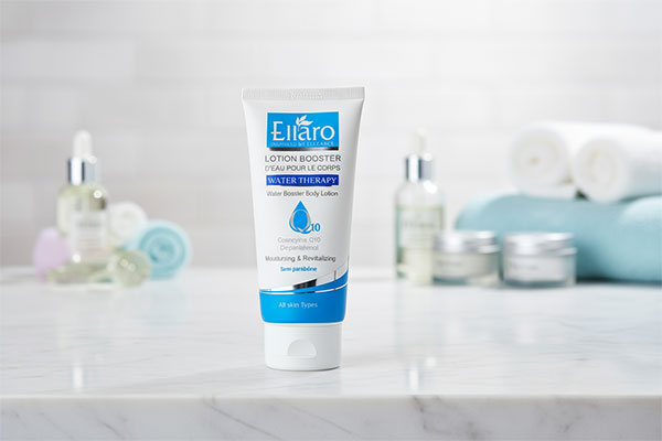 استفاده از لوسیون آبرسان کیوتن الارو روی پوست