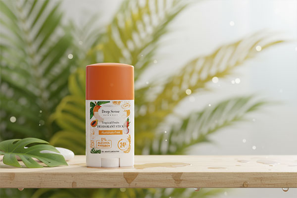 دئودورانت خوشبو کننده بدن تروپیکال دیپ سنس در فضای حمام