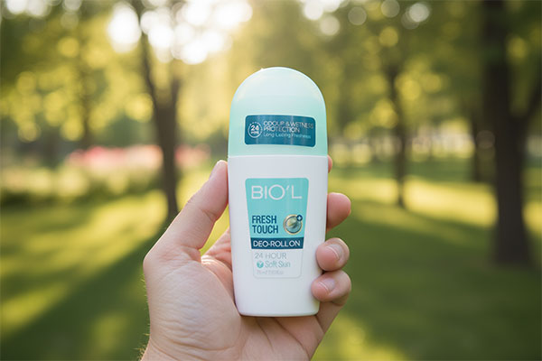 مام رول ضد تعریق فرش تاچ بیول در دست