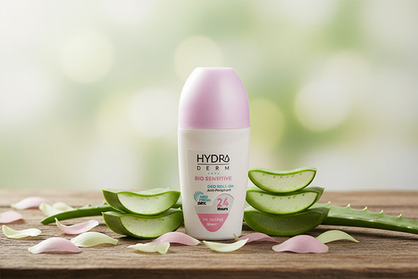 دئودورانت ضد تعریق زنانه بایو سنستیو هیدرودرم با عناصر طبیعی