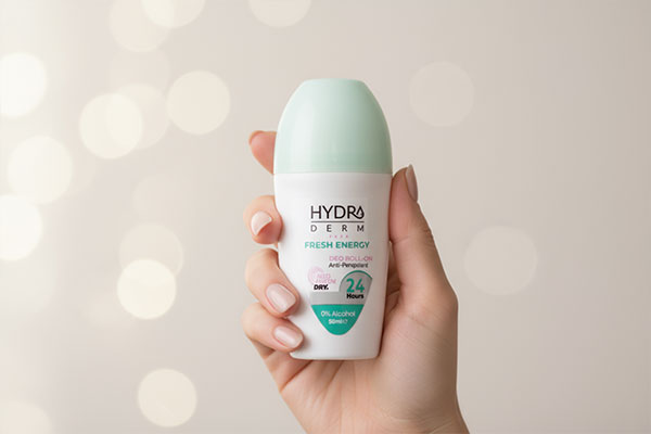 استفاده از رول ضد تعریق زنانه مام فرش انرژی هیدرودرم