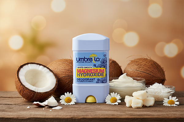 ترکیبات طبیعی دئودورانت زنانه وایت پلاس اسموت آمبرلا