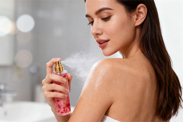 استفاده از بادی اسپلش مجیک مومنت مای پس از استحمام