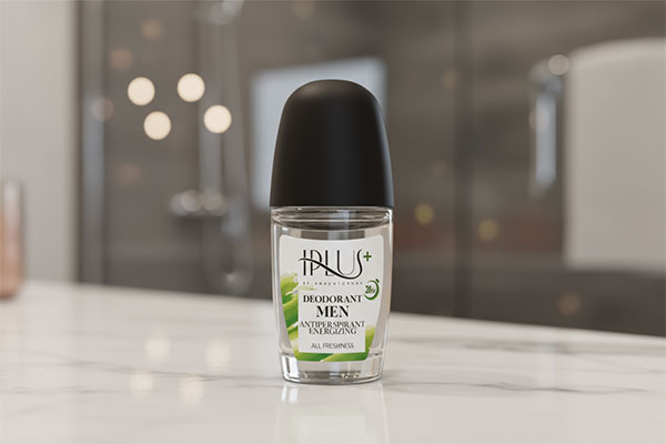 دئودورانت انرژی بخش آقایان آی پلاس روی میز سفید