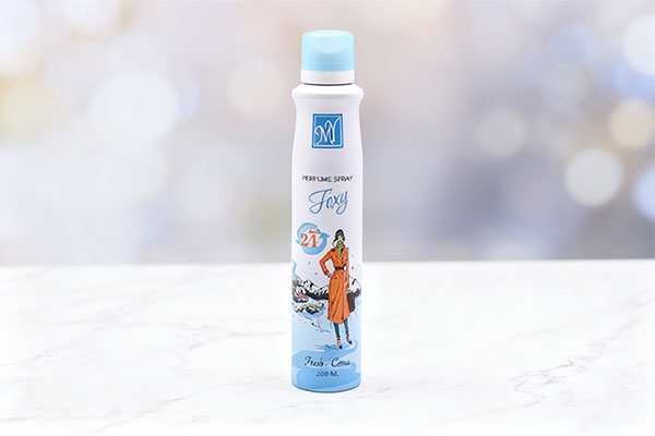 اسپری بدن زنانه فاکسی مای با رایحه خنک