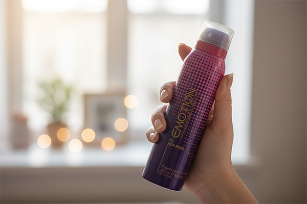 اسپری ضد تعریق مون پاریس در دست بانو