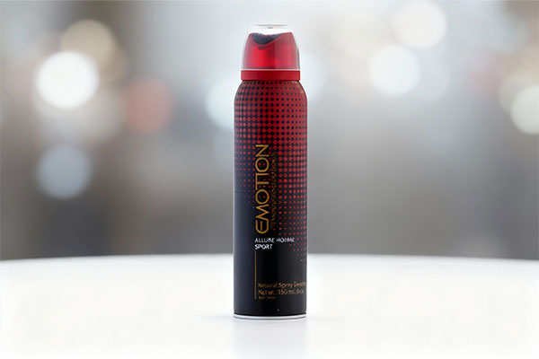 اسپری ضد تعریق مردانه الور هوم اسپرت ایموشن روی سطح سفید