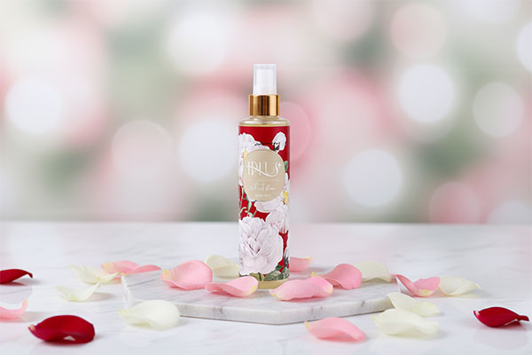 اسپری بادی اسپلش زنانه ولوت رز آی پلاس با گلبرگهای رز