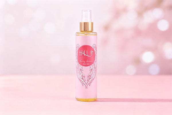 بادی اسپلش زنانه فنسی هیون آی پلاس روی سطح صورتی