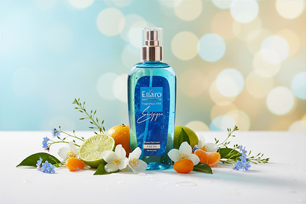 بادی اسپلش الارو آبی با ترکیبات طبیعی و تازه