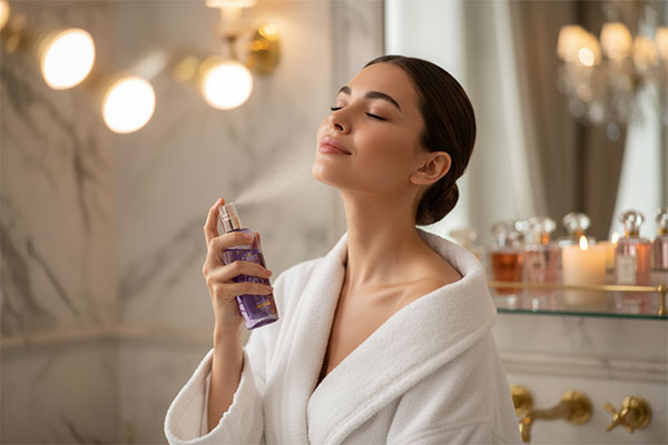 استفاده از بادی اسپلش نویی الارو روی گردن