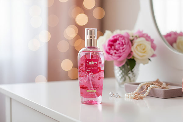 بادی اسپلش راندوو الارو روی میز آرایش