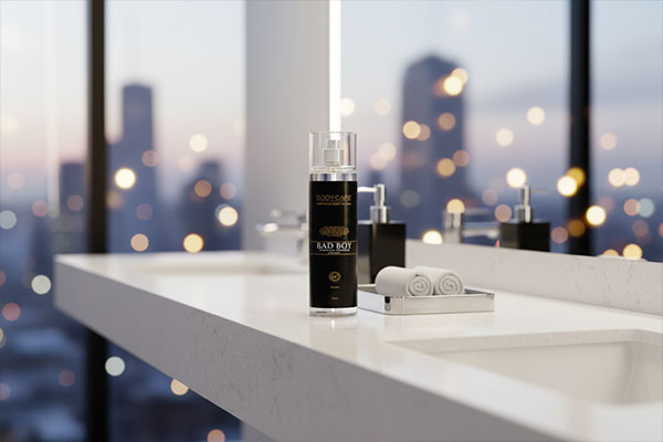 استفاده از بادی اسپلش بد بوی بادی کر روی مچ دست