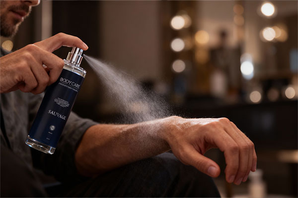 استفاده از بادی اسپلش ساواج بادی کر روی مچ دست