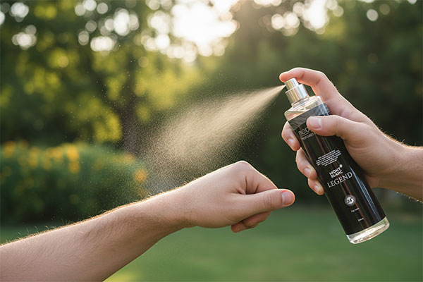 استفاده از بادی اسپلش مونت بلنک بادی کر روی پوست