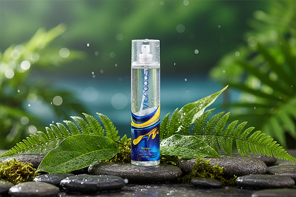 بطری بادی میست مردانه در محیط طبیعی