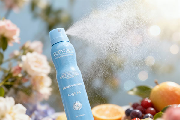 اسپری خوشبوکننده روشاس بادی کر برای تازگی و شادابی پوست