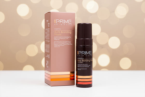 فوم برنزه کننده پریم روی سطح ساده