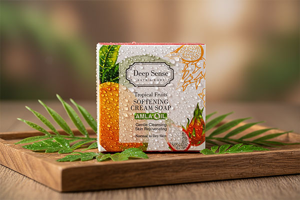 صابون نرم کننده تروپیکال دیپ سنس برای پوست خشک و معمولی