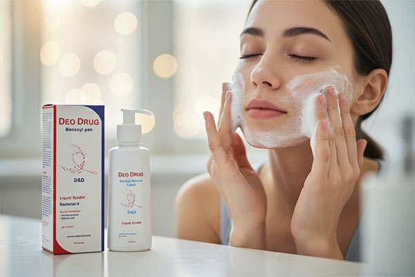 استفاده از پن مایع بنزوئیل پروکساید دئودراگ روی پوست