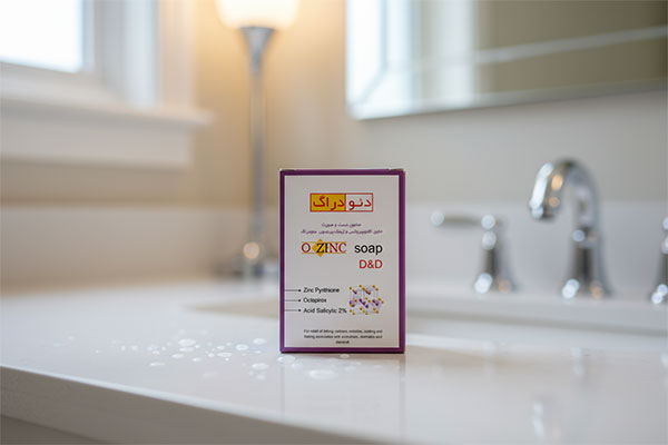 صابون اکتوزینک دئودراگ برای کنترل قارچ و درماتیت سبورئیک