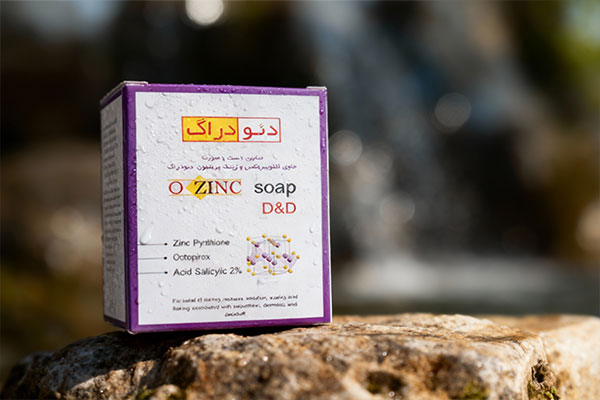 صابون ضد قارچ دئودراگ با ترکیبات ضد التهاب و آنتیباکتریال