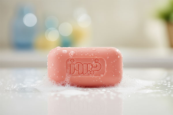 صابون بچه ویتامین E فیروز با کف ملایم