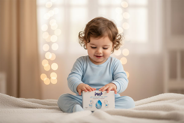 پوست نرم و شاداب کودک با صابون بچه شیر فیروز