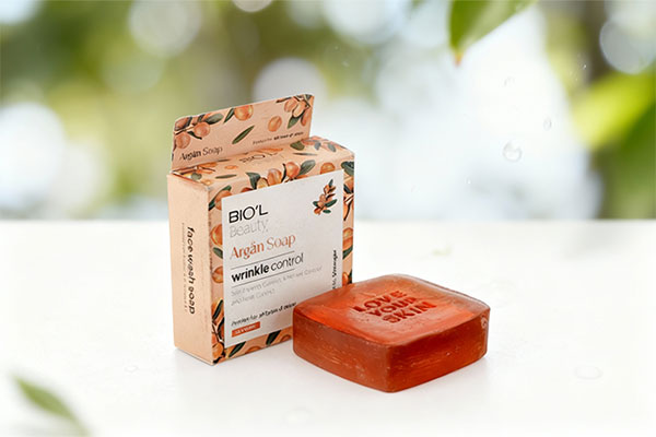 صابون آرگان بیول برای پاکسازی پوست صورت
