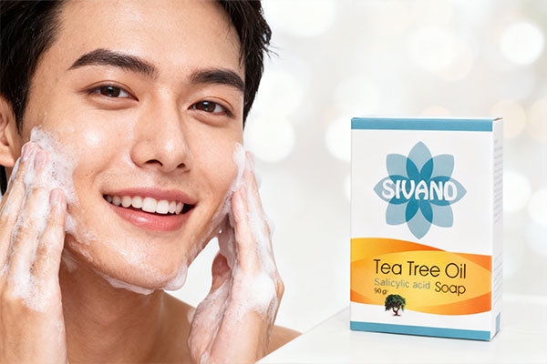 نحوه استفاده از صابون ضد جوش سیوند