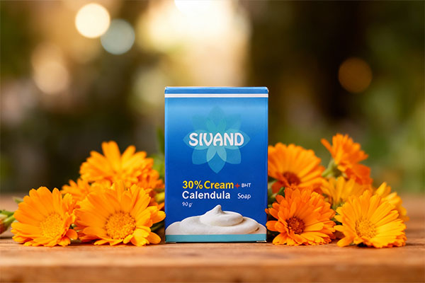 ترکیبات طبیعی صابون کالاندولا سیوند برای مراقبت از پوست