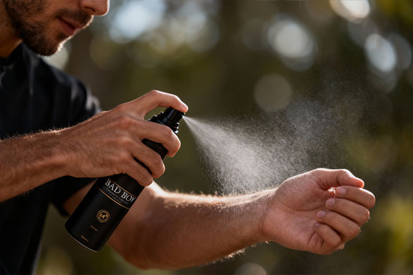اسپری بدن مردانه با کاربرد آسان