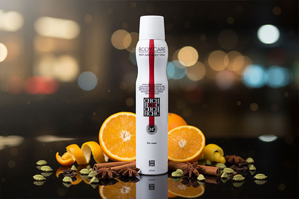 اسپری سی اچ بادی کر با ترکیبات جذاب و رایحه شرقی