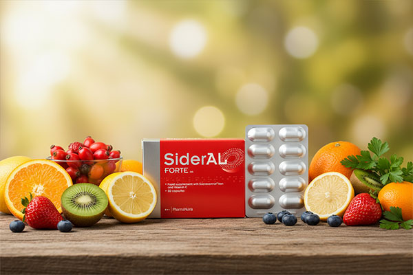 مکمل آهن سیدرال فورت با ویتامین C برای سلامت بهتر