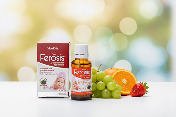 بطری قطره آهن فروسیس ویواکیدز