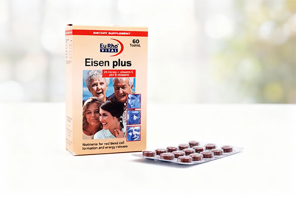 قرص آیزن پلاس یوروویتال برای درمان کم‌خونی