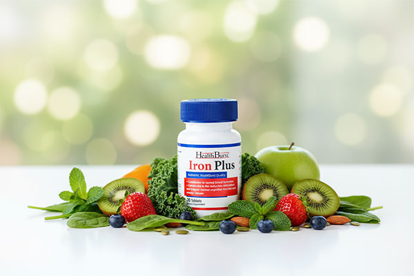 قرص آیرون پلاس هلث برست برای رفع کمخونی