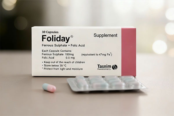 کپسول فولی دی تسنیم برای کمک به درمان کم خونی