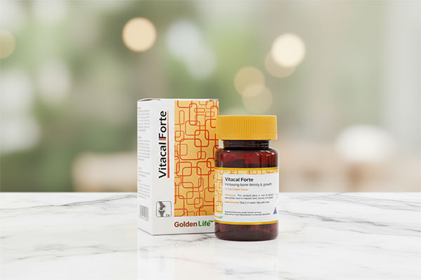 بستهبندی قرص ویتاکل فورت گلدن لایف برای تقویت استخوانها