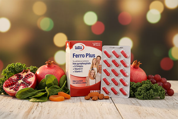 کپسول فرو پلاس یوروویتال با عناصر طبیعی