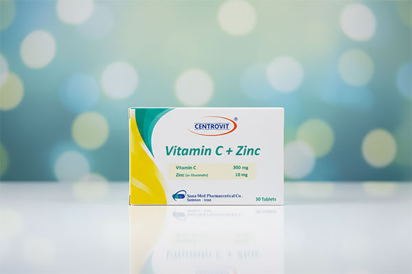 قرص ویتامین سی و زینک سنتروویت برای سیستم ایمنی