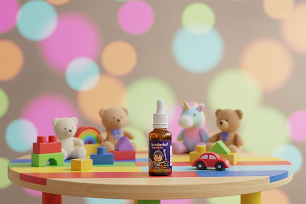 محیط کودکانه با قطره آهن لیپوزوفر فورت