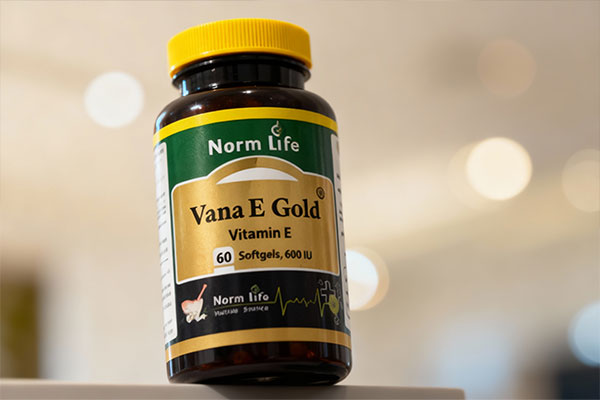 نمای نزدیک از کپسول وانا ای 600 نورم لایف