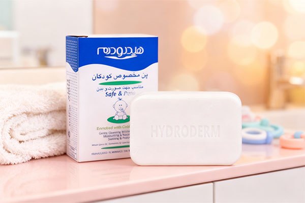 پن کودکان هیدرودرم برای شستشوی ملایم پوست حساس