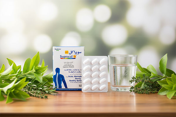 مکمل سوپراکل دی نیچرز اونلی با ترکیبات کلسیم و ویتامین D