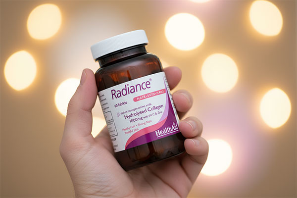 قرص رادیانس هلث اید برای سلامت پوست و مو