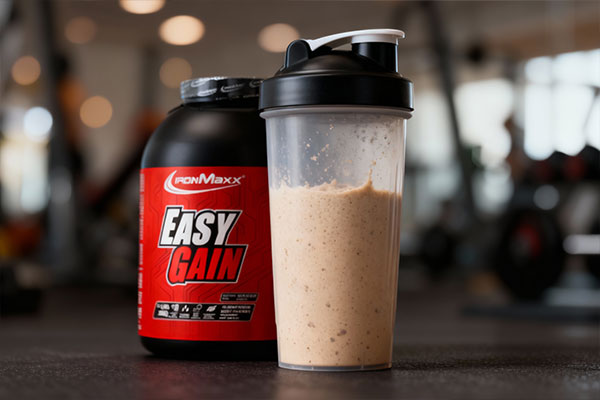 تهیه نوشیدنی با پودر گینر آیرون مکس