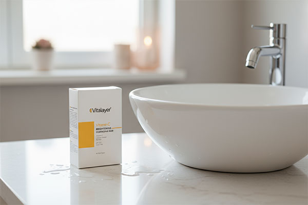 پن روشن کننده ویتالیر در کنار سینک