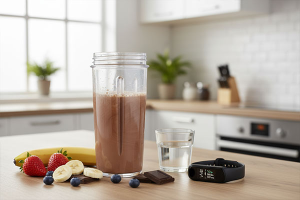 پودر پروتئین دلیشس وی کیو ان تی آماده مصرف در شیکر