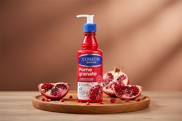 مرطوب کننده پوست خشک انار کامان با ترکیبات طبیعی